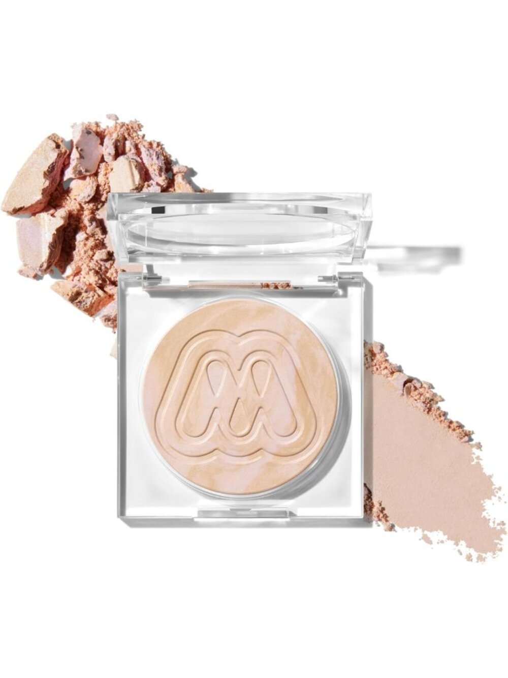 Soft Glow Finishing Powder - Sheer Weightless Pressed Face Makeup for Radiant